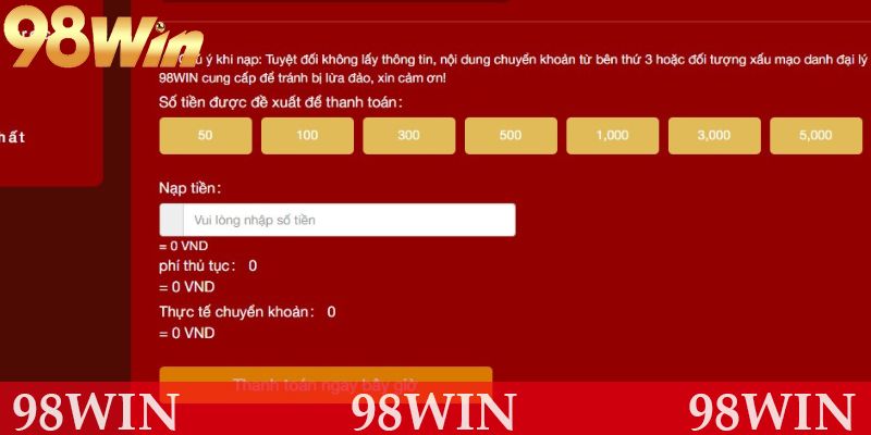 Thành viên nên để ý hạn mức khi giao dịch tại nhà cái